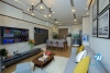 A superb three-bedroom apartment in the high-rise building Vinhome Metroplis, Lieu Giai, Ba Dinh